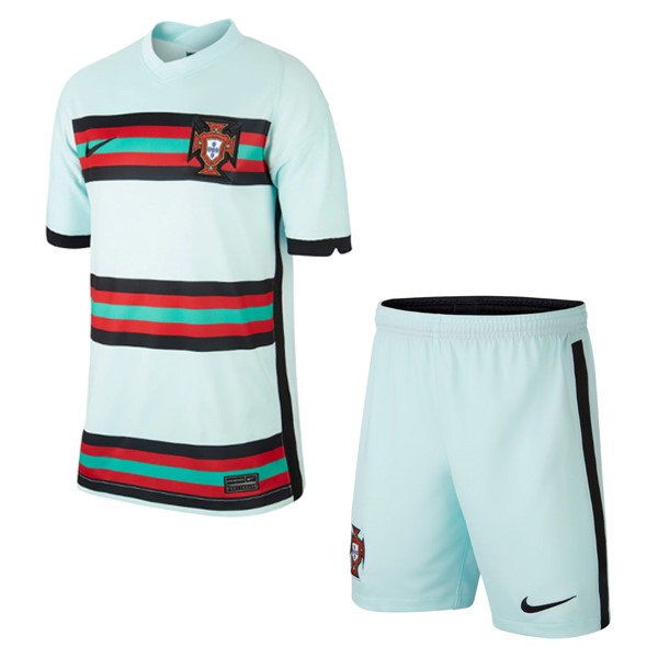 Camiseta Portugal Segunda Niños 2020 Blanco